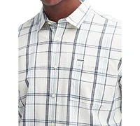 Barbour Men's Lerwick Short Sleeve Button-Front Check Pattern Shirt