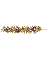 Northlight Real Touch Greenery and Berries Artificial Fall Harvest Garland - 5' x 10" - Unlit