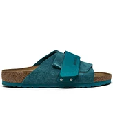 Birkenstock Men's Kyoto Suede Leather Slide Sandals from Finish Line