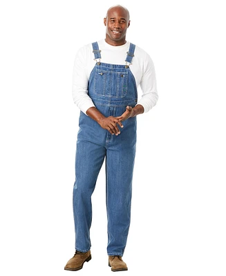 Boulder Creek Big & Tall by KingSize Denim Overalls