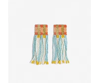 Ink + Alloy Ava Beaded Fringe Earrings