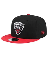 New Era Men's Black D.c. United 2024 Jersey Hook 9FIFTY Snapback Hat