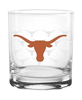 Indigo Falls Texas Longhorns 14oz. Repeat Alumni Rocks Glass