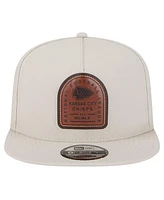 New Era Men's Stone Kansas City Chiefs Premier 9FIFTY Snapback Hat