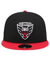 New Era Men's Black D.c. United 2024 Jersey Hook 9FIFTY Snapback Hat