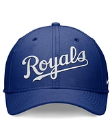 Nike Men's Royal Kansas City Royals Primetime Performance SwooshFlex Hat