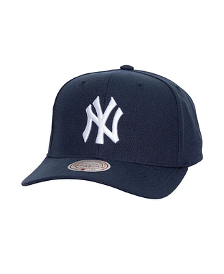 Mitchell Ness Men's Navy New York Yankees Team Pro Snapback Hat