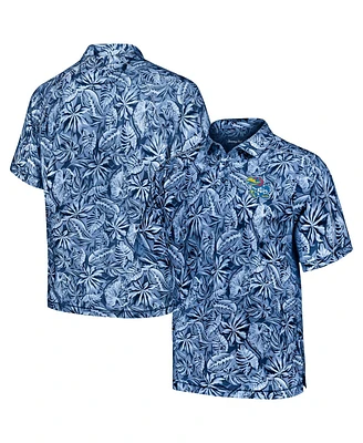 Tommy Bahama Men's Blue Kansas Jayhawks Tropical Score IslandZone Polo