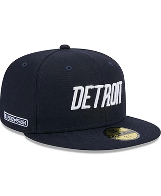 New Era Men's Navy Detroit Tigers 2024 City Connect 59FIFTY Fitted Hat