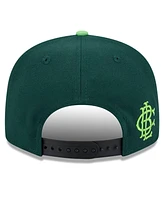 New Era Men's Green/Black Los Angeles Angels Sour Apple Big League Chew Flavor Pack 9FIFTY Snapback Hat