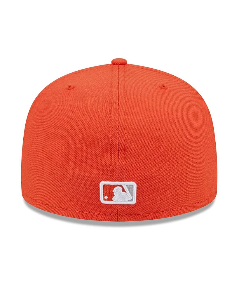 New Era Men's Orange San Francisco Giants City Connect Icon 59FIFTY Fitted Hat