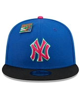 New Era Men's Royal/Black New York Yankees Watermelon Big League Chew Flavor Pack 9FIFTY Snapback Hat