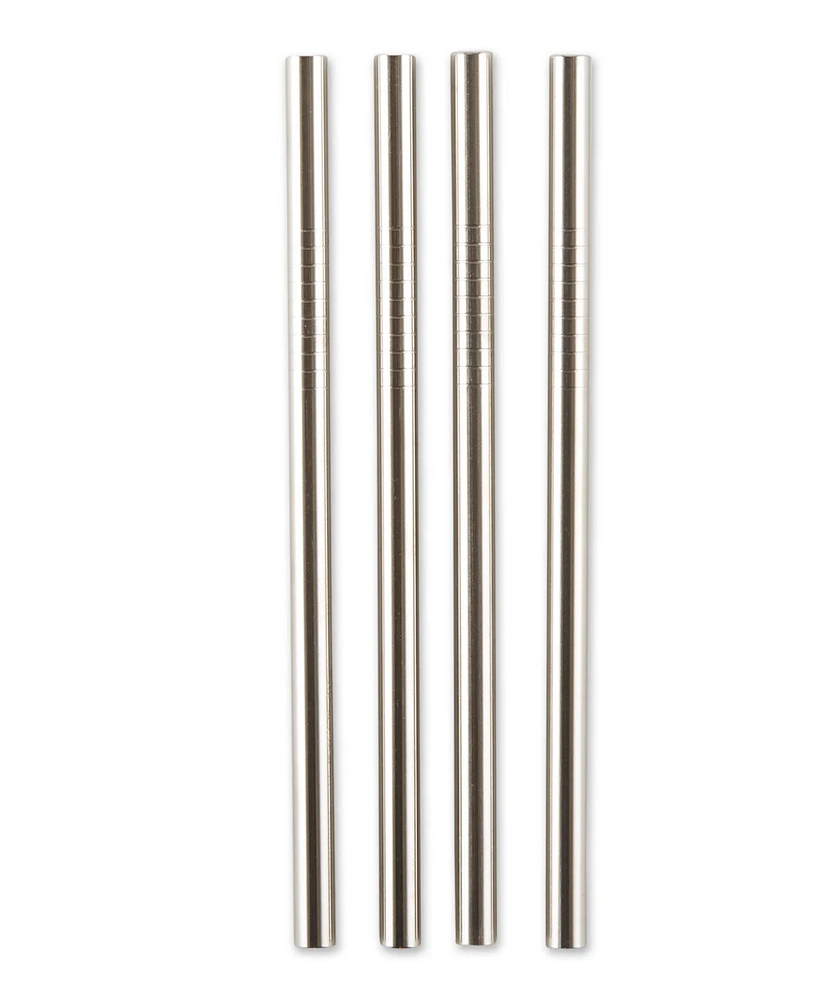 Rsvp International Endurance Stainless Steel 4 Piece 5" Straw Set