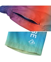 Rokka&Rolla Big Boys Quick Dry Drawstring Swim Trunks Board Shorts with Mesh Lining UPF50+ Xs-xxl