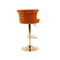 Adjustable Swivel Bar Stools Set for Kitchen