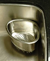 Rsvp International Endurance Pierced Stainless Steel 9"x7"x5" In-Sink Corner Basket