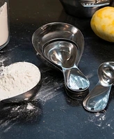 Rsvp International Endurance 18/8 Stainless Steel 5 Piece Teardrop Measuring Cup Set