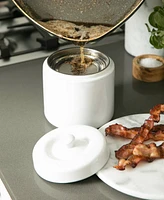Rsvp International 6 Cup Ceramic White Grease Keeper