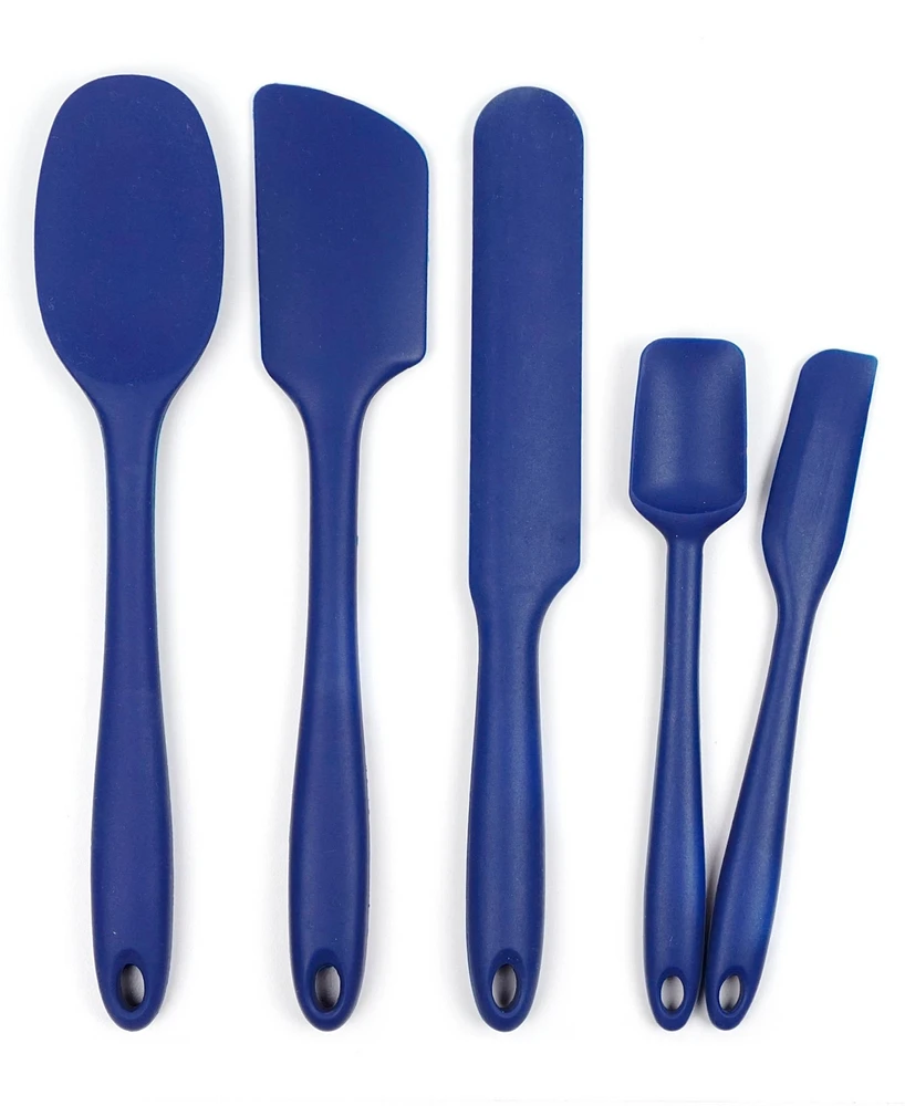 Rsvp International Silicone Coated Steel 2 Piece 8" Ela Series Mini Spatula Set