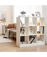 Kids Toy Storage Organizer 9-Cube Kids Bookcase