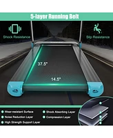 Costway Folding Electric Treadmill Compact Walking Running Machine