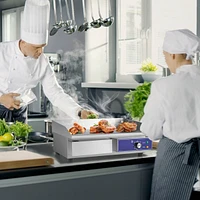 Costway 22'' Commercial Electric Griddle 110V 2000W Flat Top Countertop Grill 122 -572
