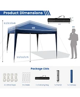 Patio 10x10ft Outdoor Instant Pop-up Canopy Folding Sun Shelter Carry Bag