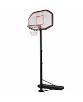 Costway 10ft 43'' Backboard In/outdoor Adjustable Height Basketball