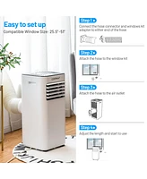 Costway Portable Air Conditioner 10000 Btu Evaporative Air Cooler Dehumidifier