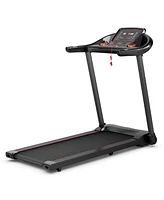 Costway 2.25HP Electric Running Machine Treadmill Bluetooth Speaker