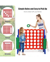 Inolait Jumbo 4-to-Score Giant Game Set with 42 Jumbo Rings and Quick-Release Slider