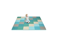 Slickblue 58 Inch Toddler Foam Play Mat Baby Folding Activity Floor Mat