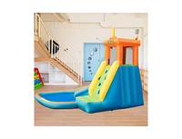 Slickblue Inflatable Water Slide Bounce House Without Blower