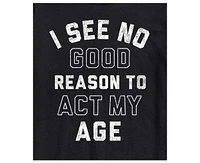 Hybrid Apparel I See No Good Reason Age Men's Short Sleeve Tee