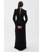 Nocturne Women's Cut-Out Long Dress