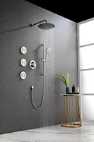 Complete Shower System with Multiple Components