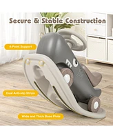 Inolait Convertible Rocking Horse and Sliding Car with Detachable Balance Board