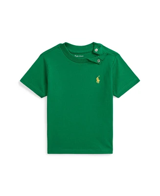 Polo Ralph Lauren Baby Boys Cotton Jersey Crewneck T Shirt