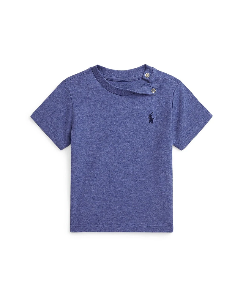 Polo Ralph Lauren Baby Boys Cotton Jersey Crewneck T Shirt