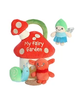 ebba Small My Fairy Garden Baby Talk Engaging Baby Plush Toy Red 7.5"