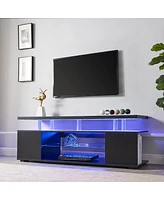 Entertainment Center for 70" Led Tv, Black