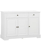 Homcom Modern Sideboard Buffet Cabinet with Storage Cupboards and Drawers