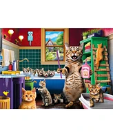 MasterPieces Puzzles MasterPieces Wild & Whimsical Bathtime Antics 1000 Piece Jigsaw Puzzle