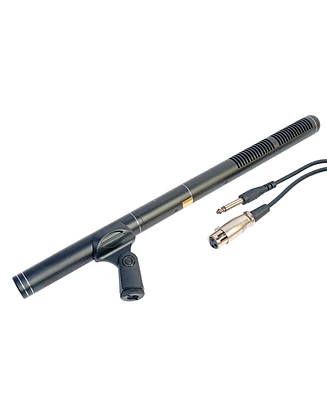 5 Core Interview Microphone • Electret Condenser Shotgun Mic w Uni-Directional Pickup Xlr Connection - Im 321