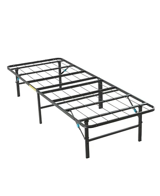 Clara Clark 14" Adjustable Foldable Steel Bed Frame