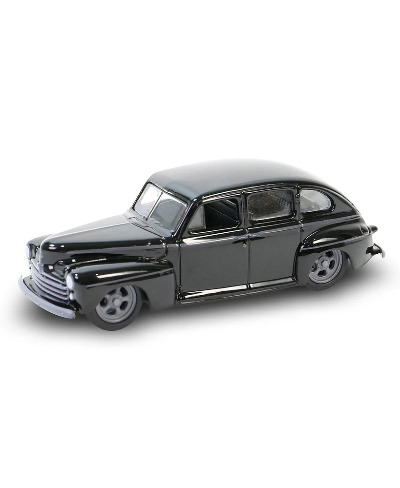 Greenlight Collectibles 1/64 1948 Ford Fordor Super Deluxe Lowrider, Black Bandit Series 29