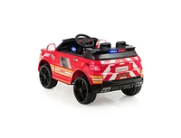 Slickblue 12V Kids Electric Ride On Car with Remote Control-Red