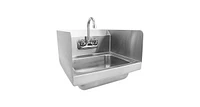 Slickblue Stainless Steel Hand Washing Sink with Faucet