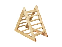 Slickblue Wooden Triangle Climber for Toddler Step Training