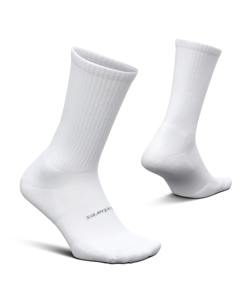 Feetures Men's High Performance Cushion Classic Crew Sock for Women & Men - Moisture-Wicking Athletic Socks